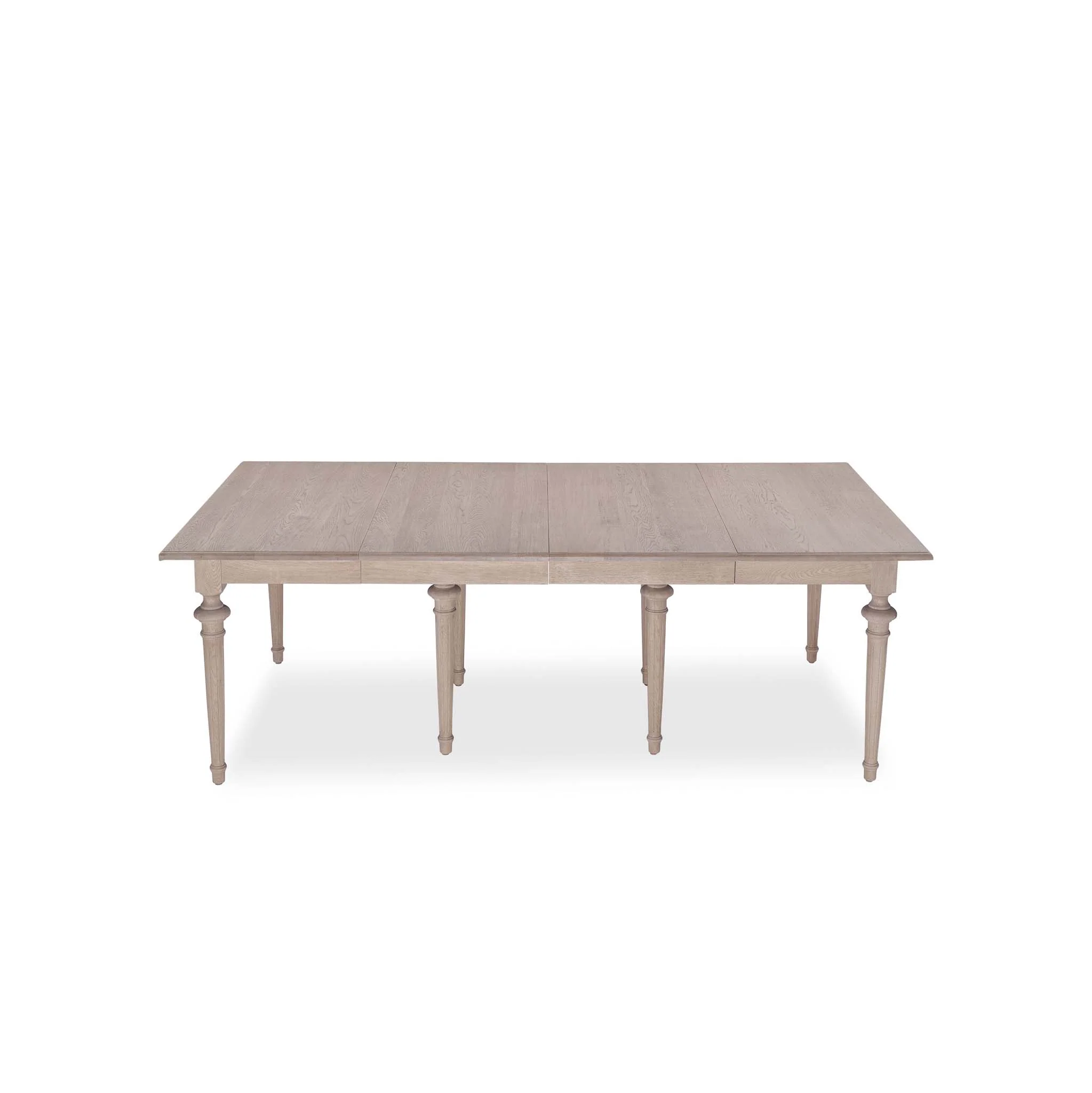 Brunswick Rectangular Extending Weathered Oak Dining Table - Image 19