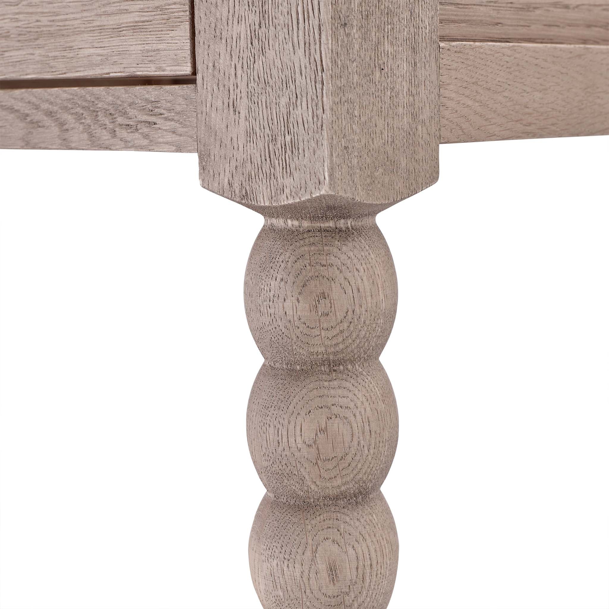 Cleveland Rectangular Side Table Small - Weathered Oak - Image 5