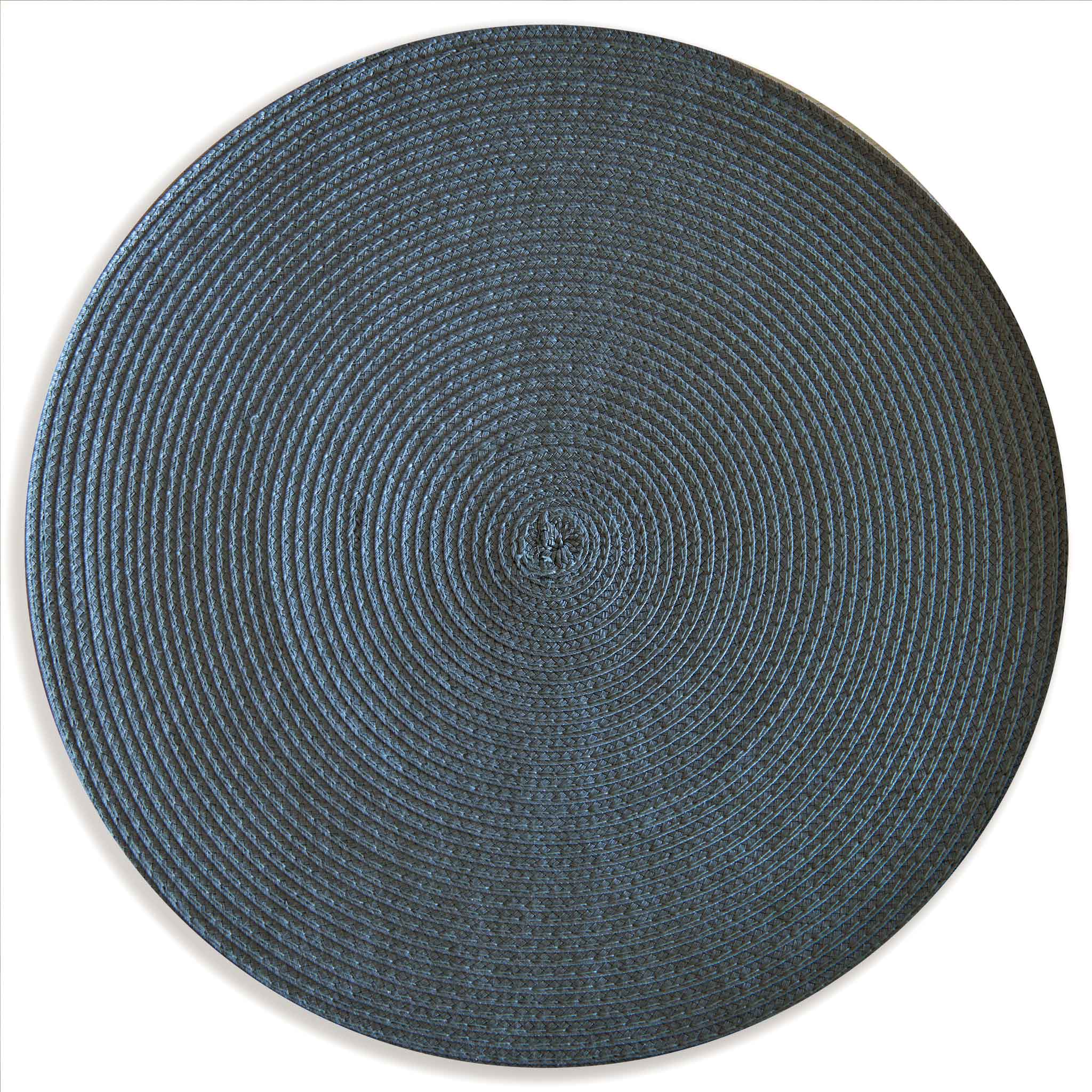Ribbed Placemat Iron Grey - Image 2
