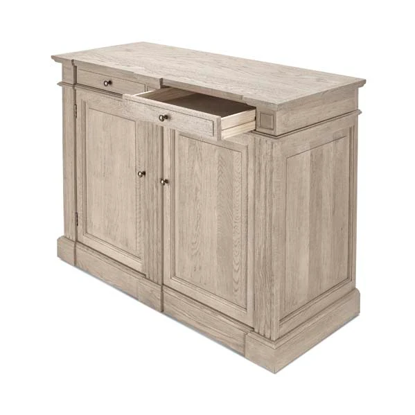 Small Eaton Weathered Oak Sideboard - Image 6