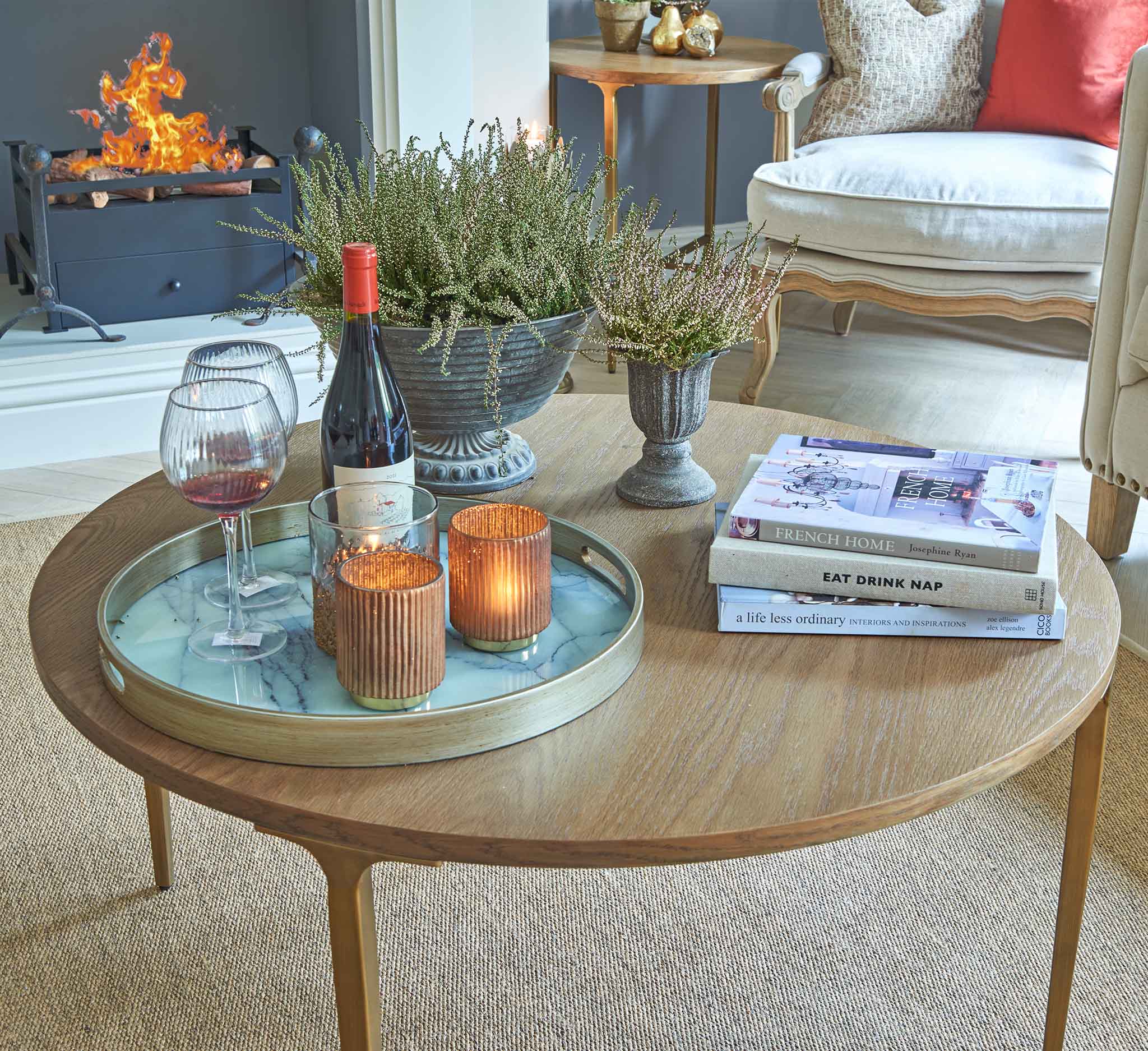 Westcott Coffee Table - Weathered Oak - Image 4